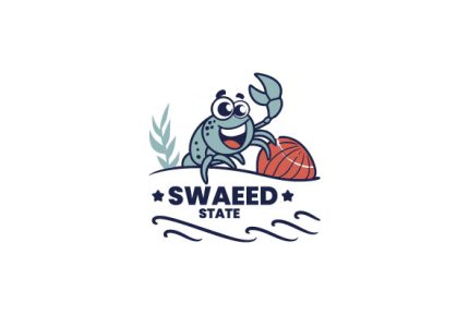 Mascot Custom Crab College Logo