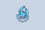 Mascot Custom Crab College Logo