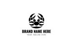 Mascot Custom Crab College Logo