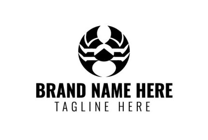 Mascot Custom Crab College Logo