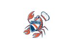 Mascot Custom Crab College Logo