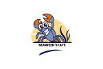 Mascot Custom Crab College Logo