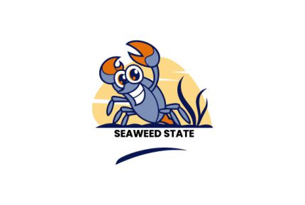 Mascot Custom Crab College Logo