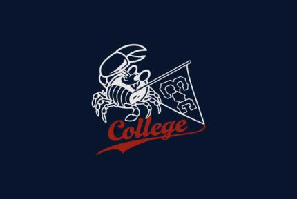 Mascot Custom Crab College Logo