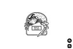 Mascot Custom Crab College Logo