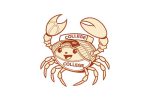 Mascot Custom Crab College Logo