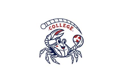 Mascot Custom Crab College Logo
